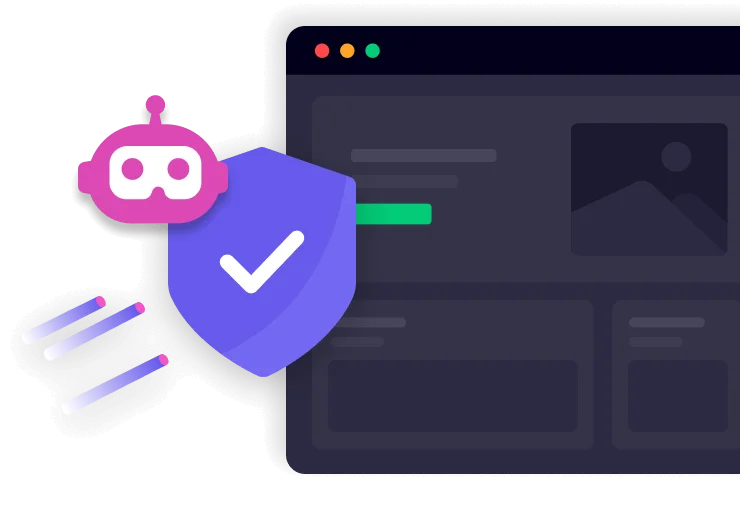Bot Protection Dark Mode