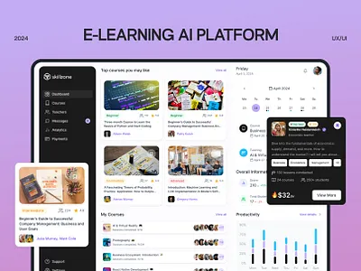 E-learning platform design